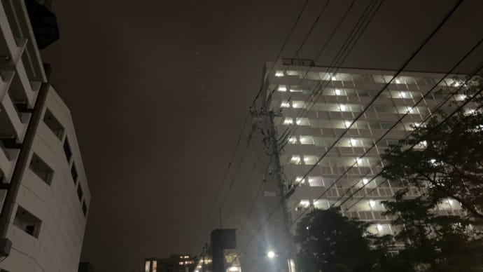晴れ、時々ゲリラ豪雨