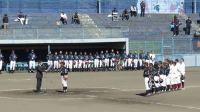 平成27年度 長野県中学校 新人体育大会 中信地区 軟式野球競技