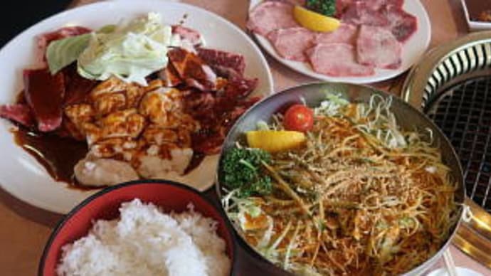 巨城里で焼肉をしばく