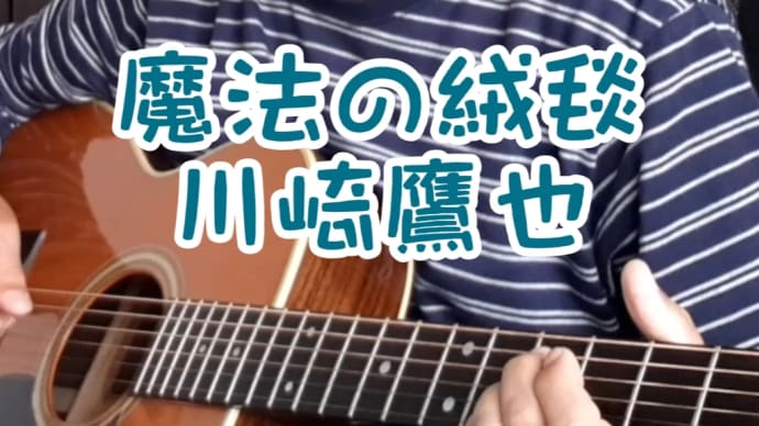 【魔法の絨毯】唄ってみました。