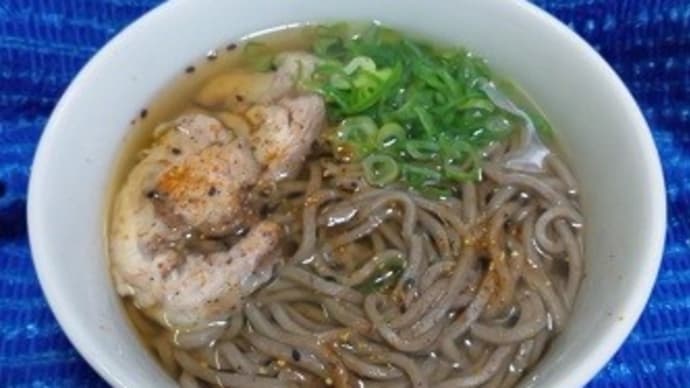 チキンロール入りそば、夜食にいただいたのですが・・・XP
