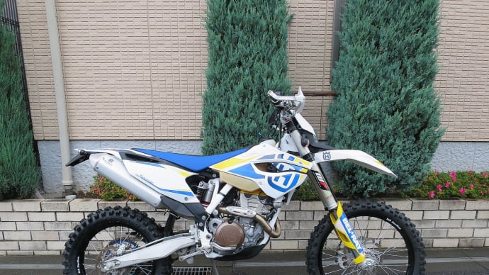本日入荷!USED Husqvarna FE250 2014MY ! KTM傘下初のHusqvarnaになります!