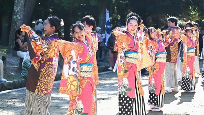 艶やかに 舞い踊るなり 八重櫻 ~奈良バサラ ③