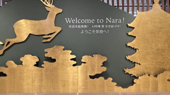 長崎のAさん関西ツアー② (奈良 カルトナージュ展&特急あをによし)
