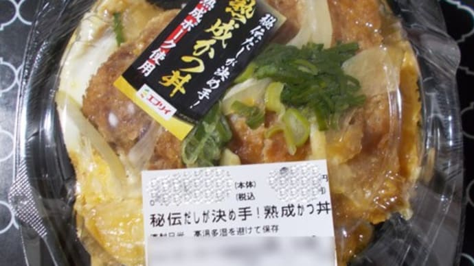 かつ丼買えた(*´∀`)