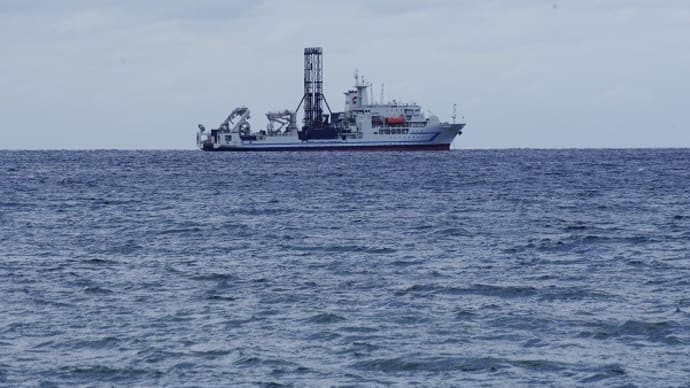 名護湾に「白嶺」がきていた(20241221ー①)