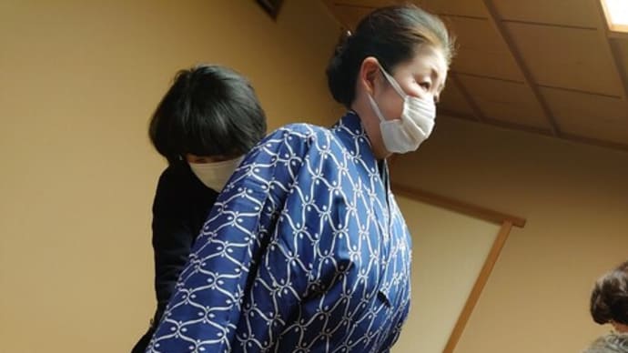 日本舞踊着付け専門…広島二講座で真剣におけいこ