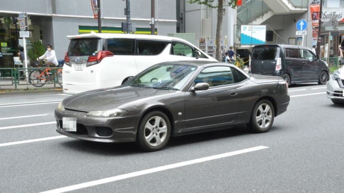 日産 シルビア ヴァリエッタ(2000年) 【荻窪駅付近:新青梅街道】 2022.AUG