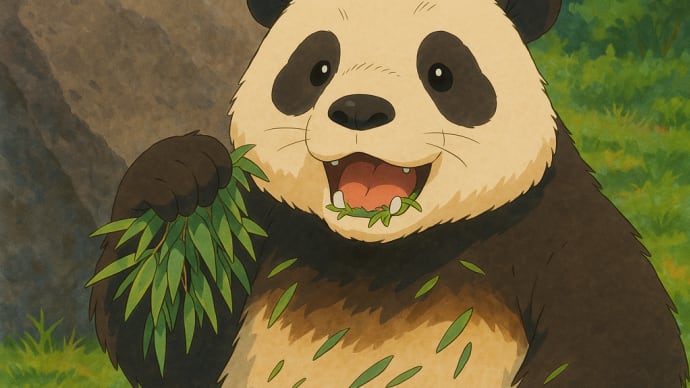 シャオ君はジブリ風に