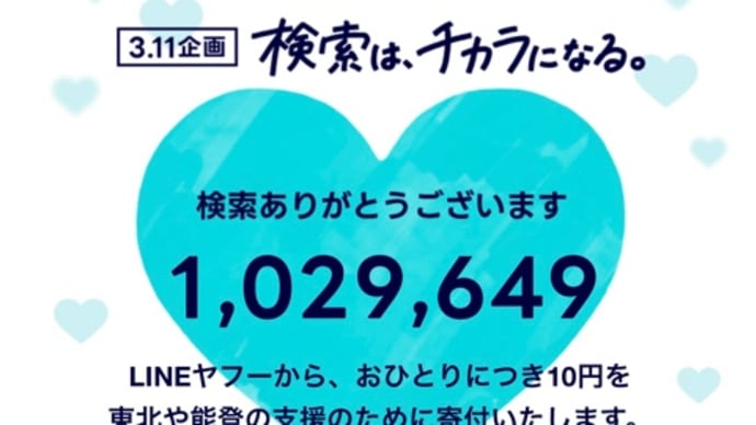 検索はチカラになる