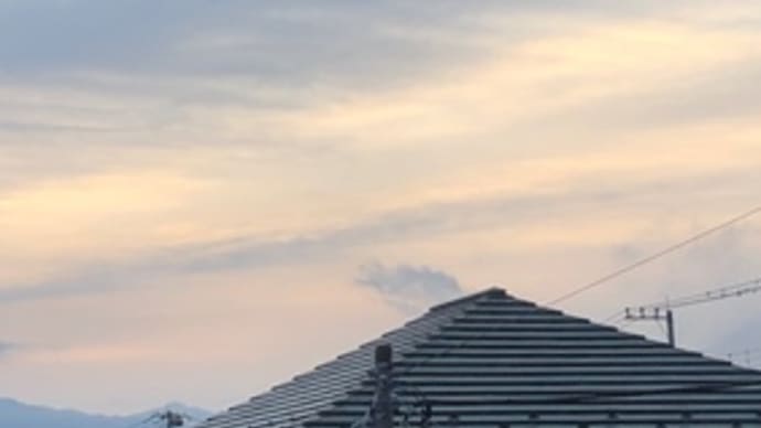 今日の天気(雨のち晴れ?)