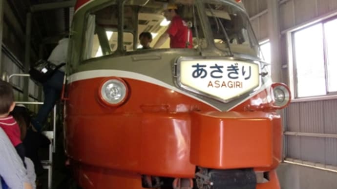 小田急ファミリー鉄道展２０１２　ロマンスカー・ＳＥ展示