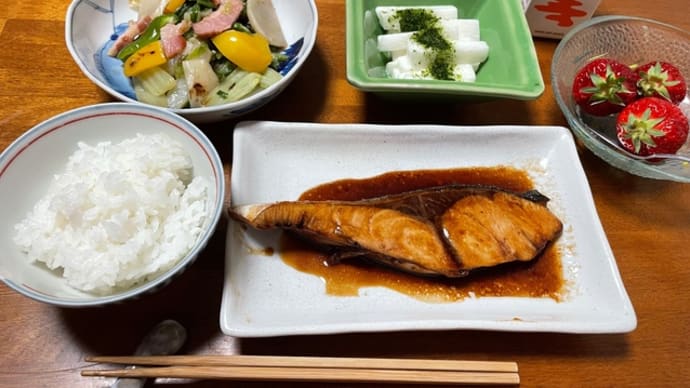 ブリの照り焼き