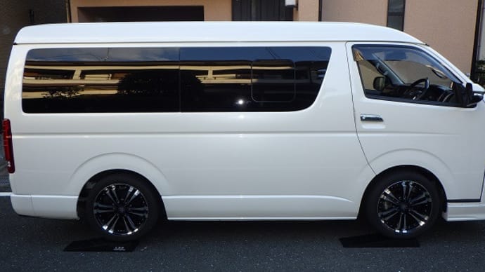 ハイエースのタイヤ交換 2020冬