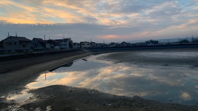 夕方散歩
