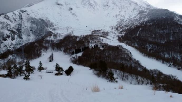 伊吹山南稜~登頂と初級雪山講習