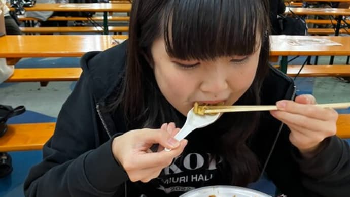 ライブ前にラーメンイベント