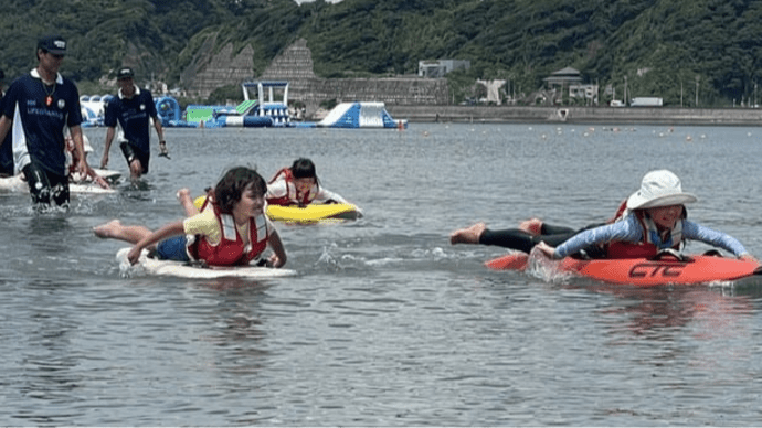 ライフガードと遊ぼう!開催、小型船舶操縦士免許の更新