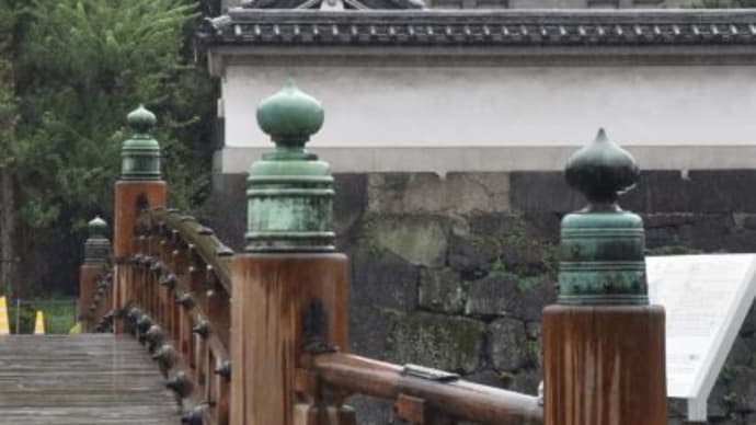 皇居東御苑　平川門と平川橋の景色　 　16