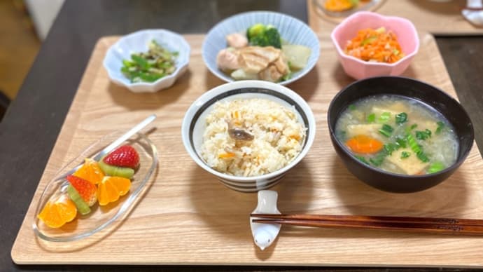 今日の助産院ごはん