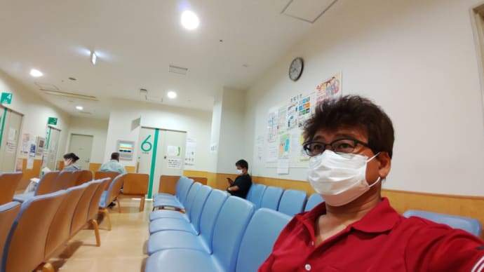 佐渡病院へ