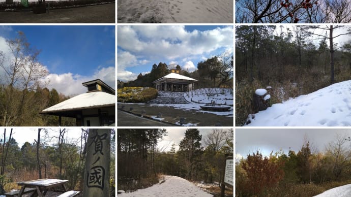 2年前の今日は雪だった…