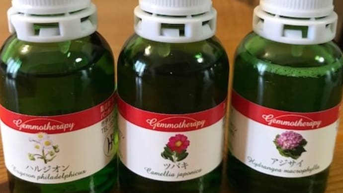 日本のジェモエッセンス3種が新発売になりました!