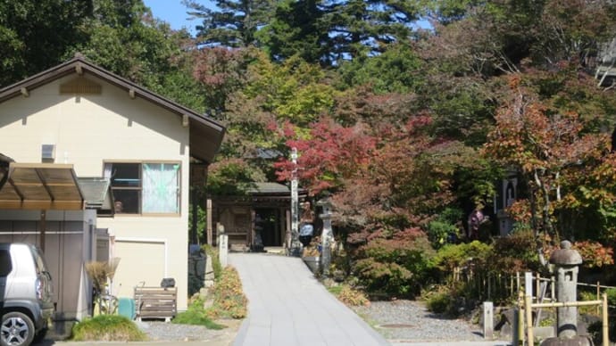 2023年10月 極楽寺・極楽寺山・屋代コースと蛇の池トレッキング
