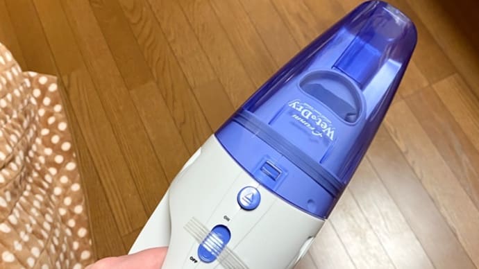 ハンドクリーナー 同じ物を3台目です。