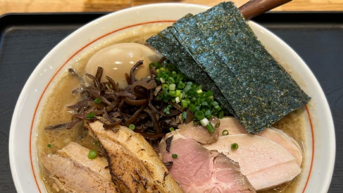 【千葉 葭川公園】 屋号なし「特製ラーメン(1300円)」