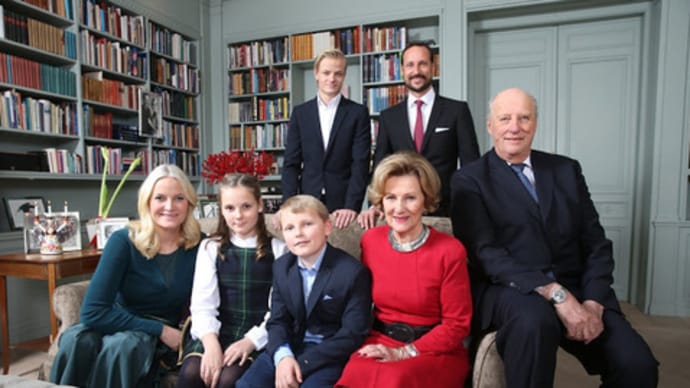 ノルウェー王家ホリデー写真