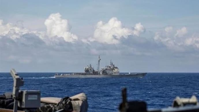 米艦船が南シナ海で異例の連日にわたる「航行の自由」作戦実施
