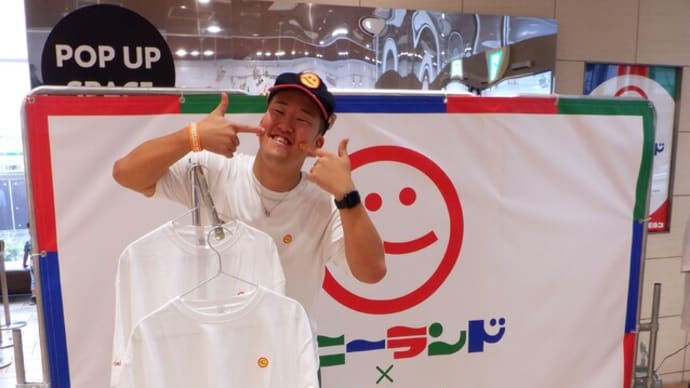 仙台パルコさんで「チャリTシャツ」販売スタート!