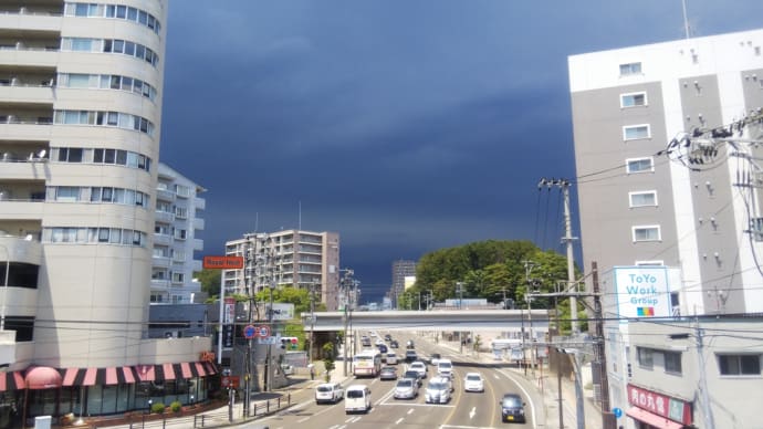 大気不安定な天気