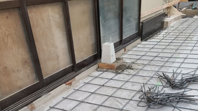 物置小屋基礎工事
