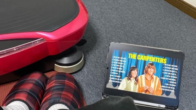 懐かしのカーペンターズを聴きながら😊🎶