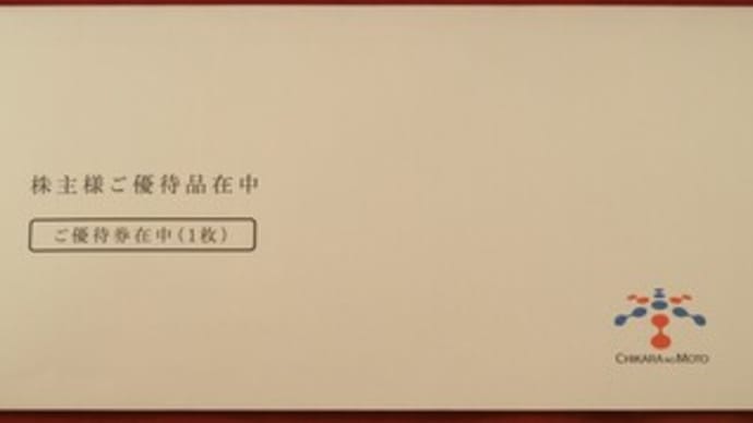 【株主優待(2023年9月権利確定)・配当(中間)】力の源ホールディングス(東P・3561) ~ご賞味券(1枚)~