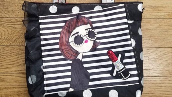 オーダー きらきらドットBag ぼちぼちと完成です