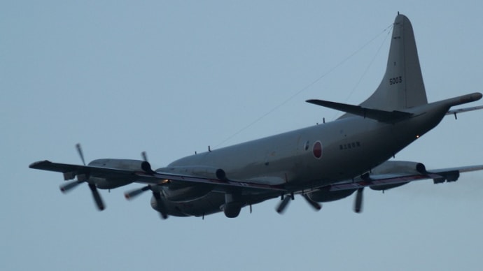 2007入間基地航空祭 P-3C帰投