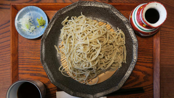 手打ち蕎麦 むらかみ＠広島県府中市　「もりそば・天ぷらともり」