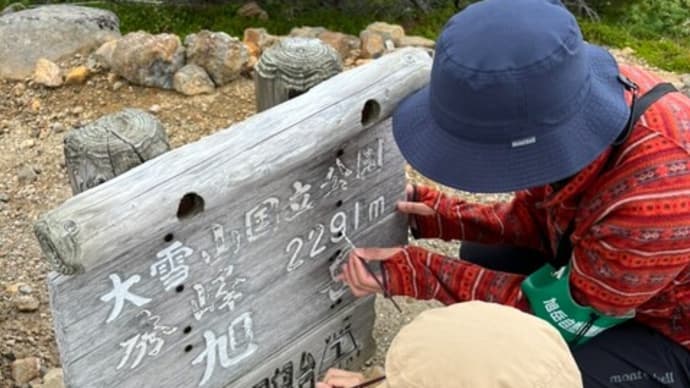 【大雪山国立公園・旭岳情報】ペンキと花とジブリの話