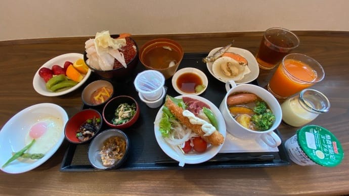 ドーミーインPREMIUM小樽 朝食ビュッフェ