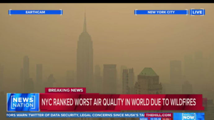 NYCの大気汚染、世界最悪レベルに