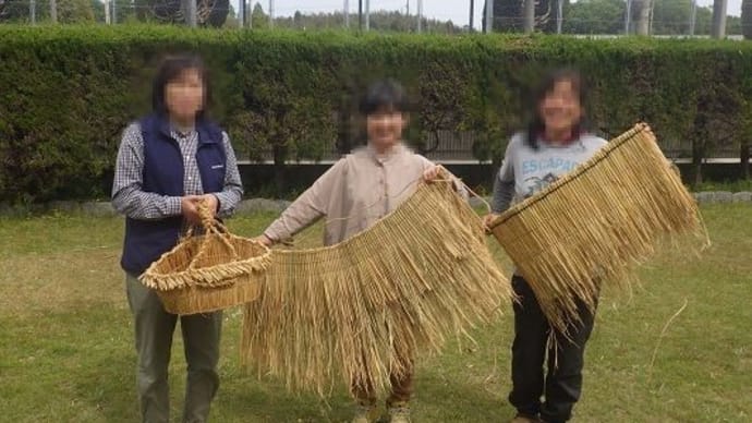 春のわら細工民具ほぼろ製作講習会を開催