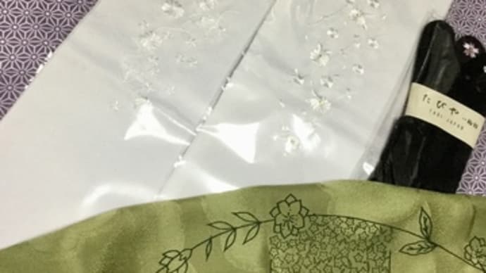 整体と呉服屋さんへ。