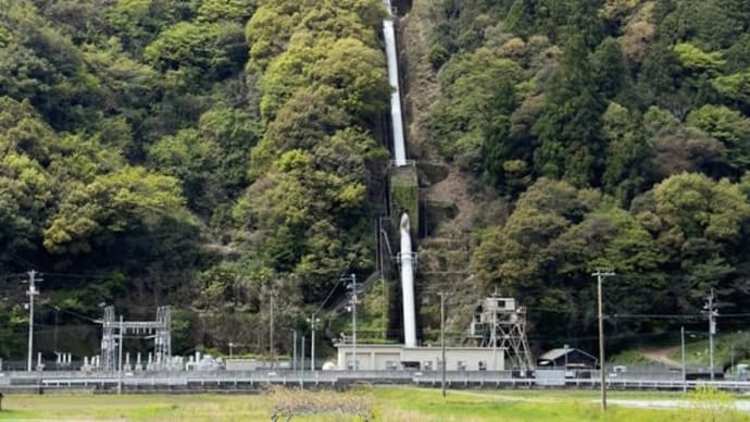県道の旅 高知県道208号「伊尾木川発電所」〔高知県安芸市〕