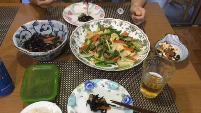今日の一品　ヒジキの煮物