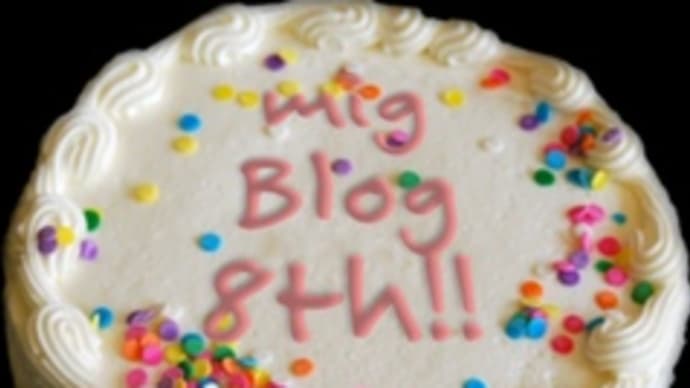 *・:*:♪:*☆blog8周年/8th anniversary*・:*:♪:*:。*☆・*