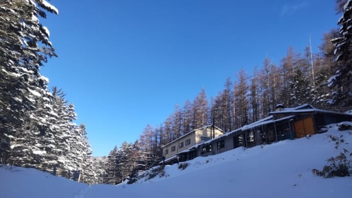 【積雪情報】双子池周辺の積雪状況 (2024.2.13)