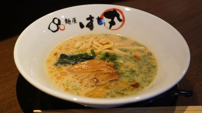 20155,156【新店】　麺屋はち丸「あご白豚塩細麺」と「あご白豚醤油太麺」＠石川県白山市　7月1日　地元素材がギュッと詰まったラーメン、居酒屋の二毛作営業が今日オープン！